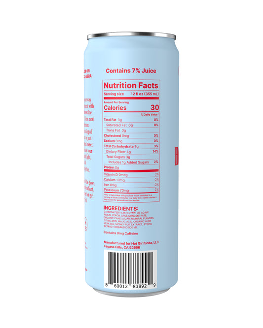 Blueberry Peach: 12 Pack
